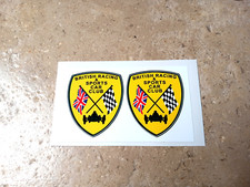 CLASSIC MINI COOPER S BRITISH RACING & SPORTS CAR CLUB DECALS BMC WORKS MPI 1380