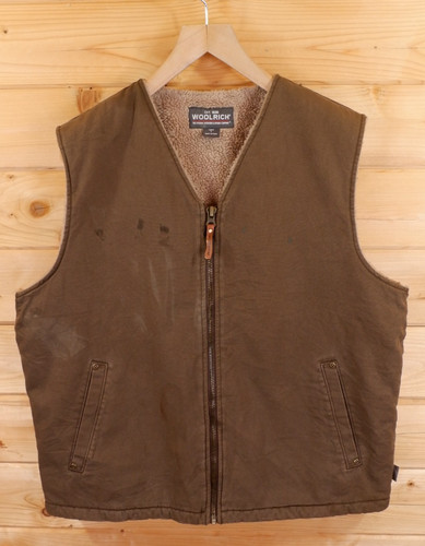 Woolrich cotton canvas sherpa - cotton,
