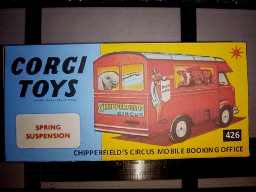 Corgi 426 chipperfield circus - chipperfield,