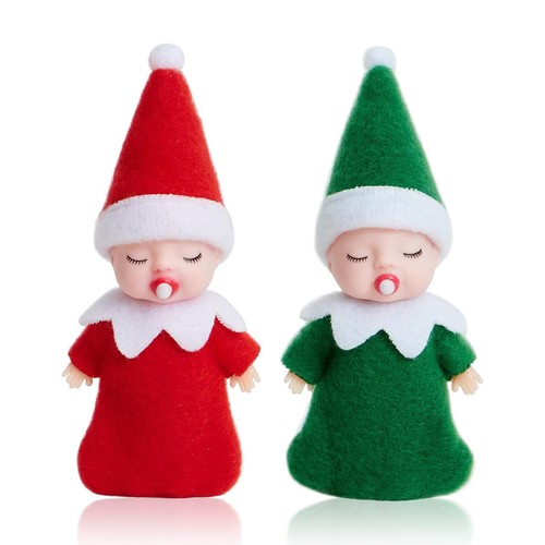 2pcs christmas elf - elf, twins