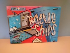 Vintage 1990's Chad Valley Battleships game set + original box and instructions.