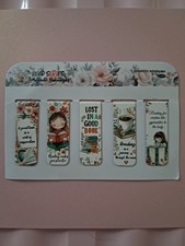 Set Of 5 Magnetic Bookmarks