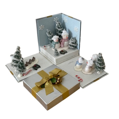 Vtg avon musical snowman - vtg,