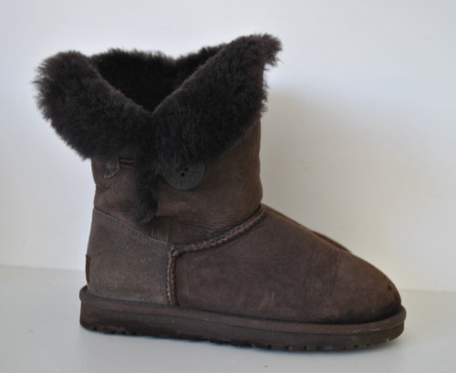 Brown suede women sheepskin - brown,