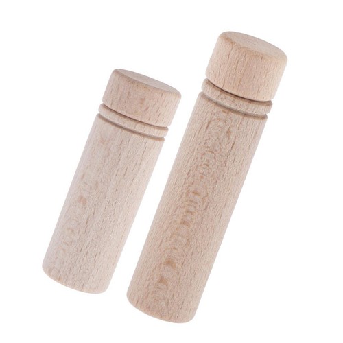 Wooden sewing needle - , holder