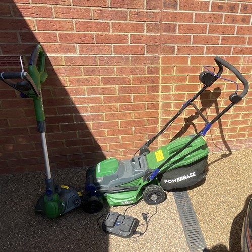 Powerbase 34cm cordless push - 34cm,