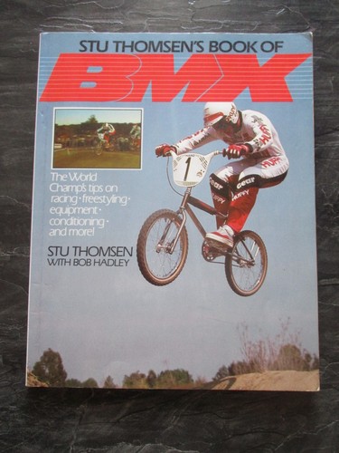 Stu thomsen book bmx old - book,
