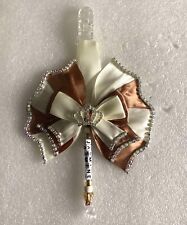 Personalised ivory and brown