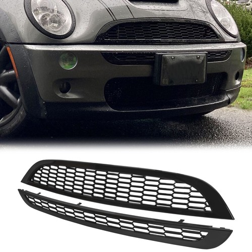 Honeycomb mesh front grille - front,