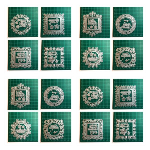 Christmas doily die sets - doily,