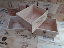 Garden Planter. Wooden Wine Boxes/Crates Perfect for seed tray plants vegetables