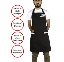 Catering Chef Apron Black