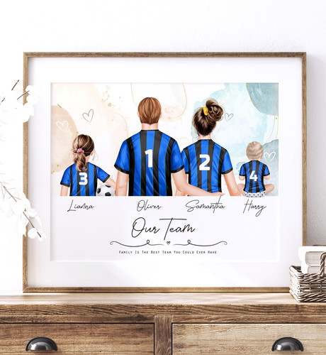 Personalised our team - "our, team"