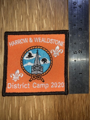 Scout camp blanket - , badges