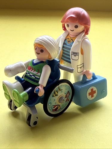 Playmobil injured boy - playmobil,