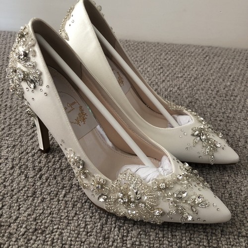 Crystal wedding shoes size - wedding,