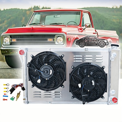 Row radiator shroud - +,