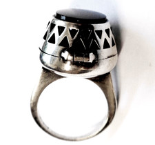 Large Vintage Sterling Silver