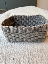 Recycled Wicker Storage Basket