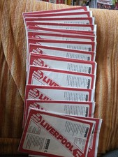 21 X Liverpool Home Programmes From Season 1975/76 (31)