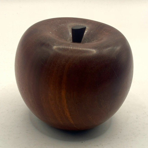 Vintage hand turned solid - hand,