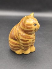Quail Humbug Ceramic Ginger Cat 3ins