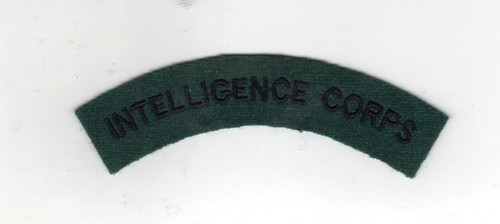 Intelligence corps cloth - intelligence,