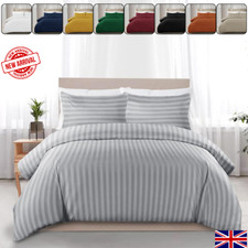 Luxury egyptian stripe duvet - stripe,