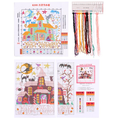 Halloween cross kits - halloween,
