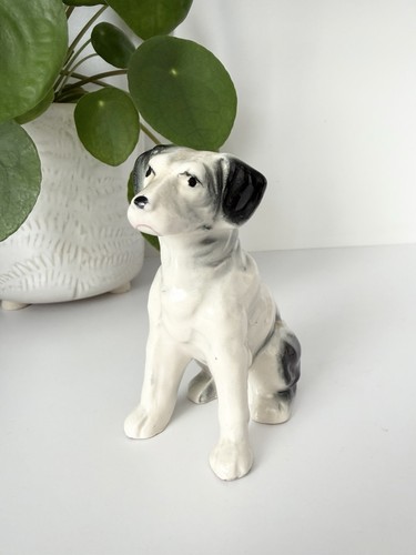 Vintage ceramic pointer - ceramic,