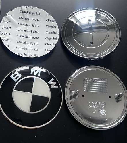 Bmw 82mm boot bonnet - bonnet, badge