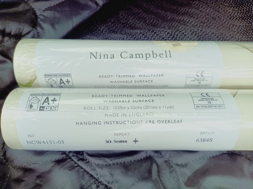 Nina campbell wallpaper ref - wallpaper,