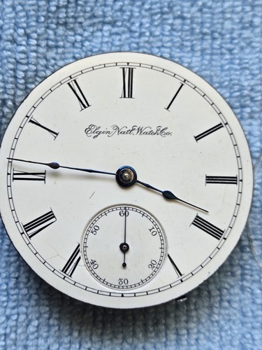 Elgin pocket watch movement