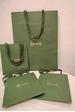 Harrods Luxury Shopping Gift Bag x1 of your choice by £5.50 or  x2 bags by £9.00