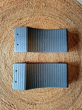 Fiamma 97901-013 Wheel Saver Set of 2 Cradles - Grey