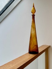XL Amber Glass Empoli Genie