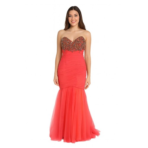 Cassandra stone coral jeweled - stone,