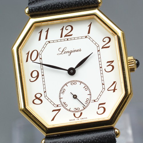 Vintage 1980s longines octagon - longines,