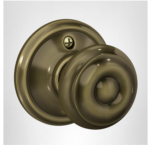 Schlage antique brass privacy - schlage,