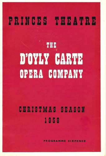 Oyly carte opera princes - co.,