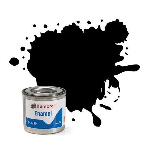 Humbrol black matt - humbrol, 33