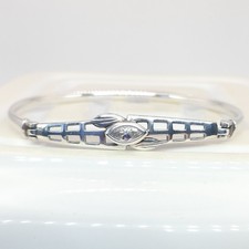 Vintage Sterling Silver Bangle