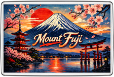 Mount Fuji Japan Sakura Torii