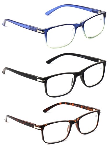 High power reading - high, glasses