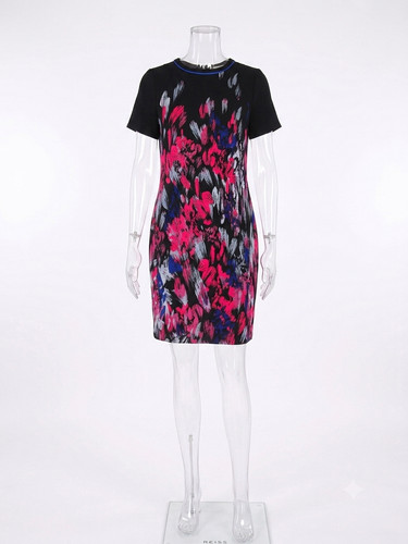 Coast black floral shift dress - coast,