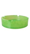 Green Resin Handmade Ashtray