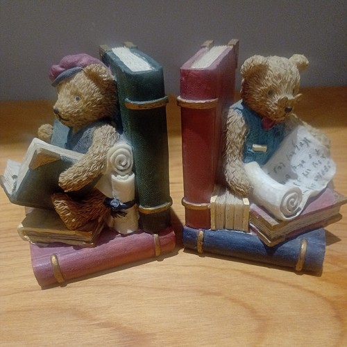Teddy bear bookends regency - bookends,
