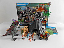 Playmobil  70327  Dinosaur Tyrannosaurus Rex  T-Rex Volcano Eruption  Quad