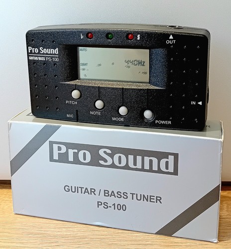Pro sound guitar - pro, tuner