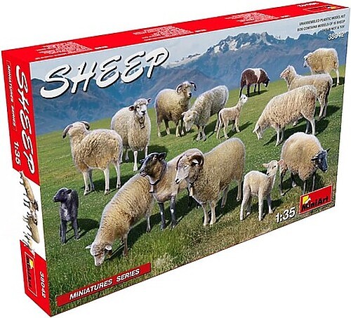 Mini art sheep plastic - mini-art, model